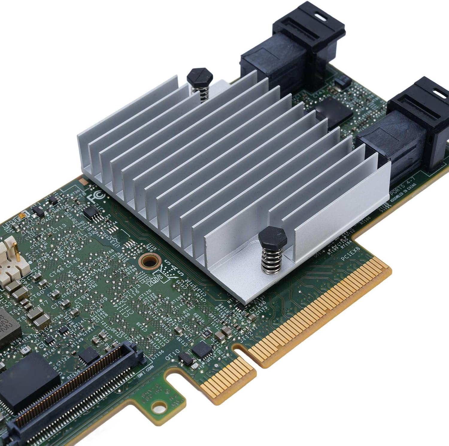 Jectse Controller Card, Data Transfer Rate 2GB PCI Express 3.0, with 4 Internal Serial ATA SAS Ports, for Desktops Servers Workstations