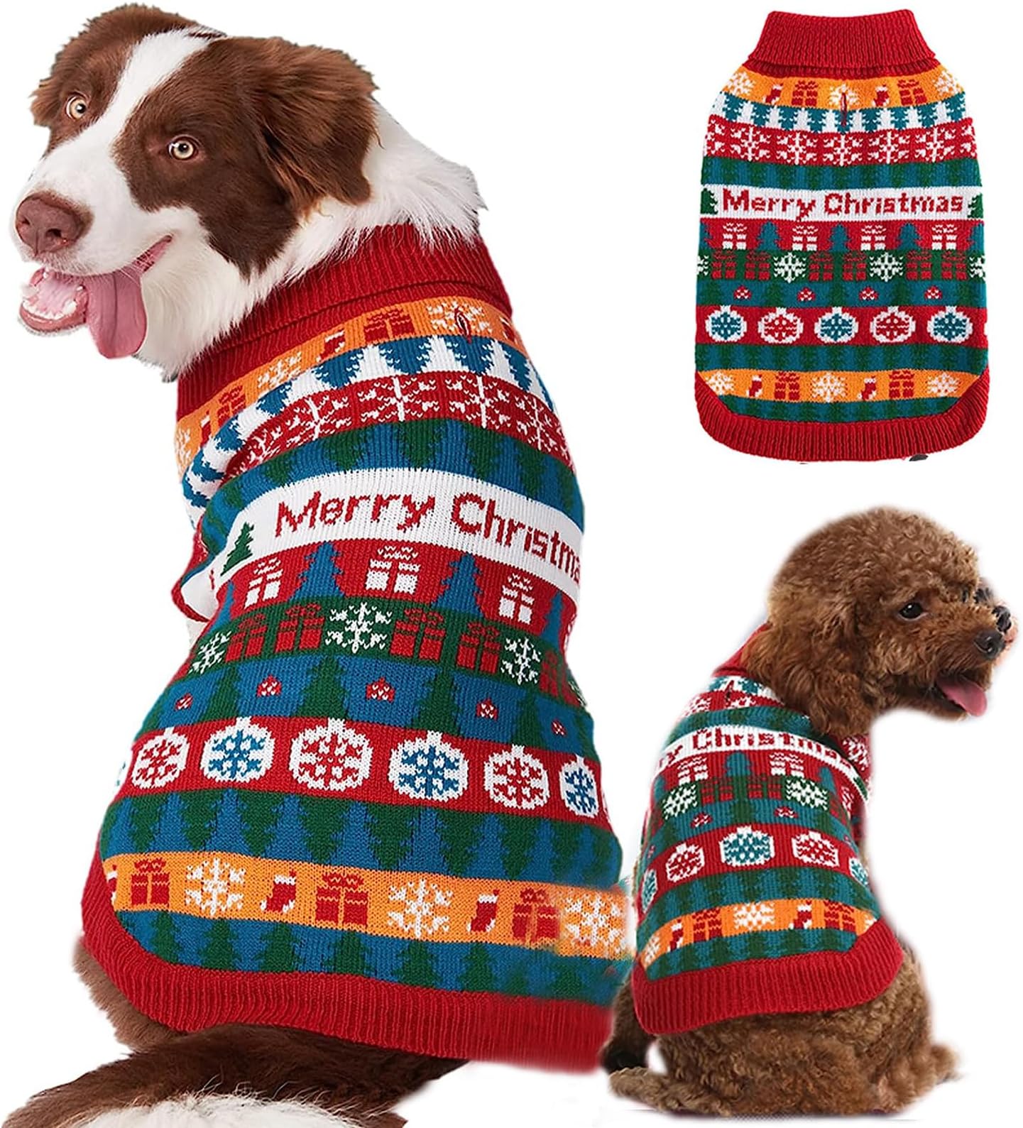 Pet Dog Christmas Grinch Jumper Coat Outfit Gift (Medium, The Grinch