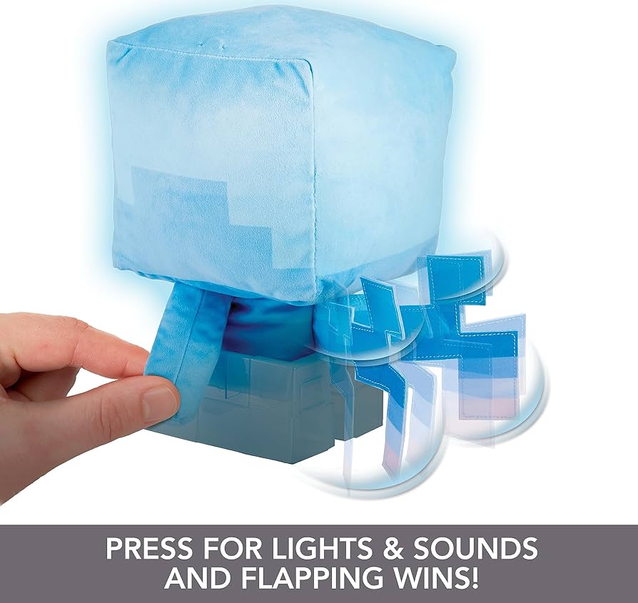 Amazon.co.jp: Mattel マインクラフト ぬいぐるみ アレイ ライト