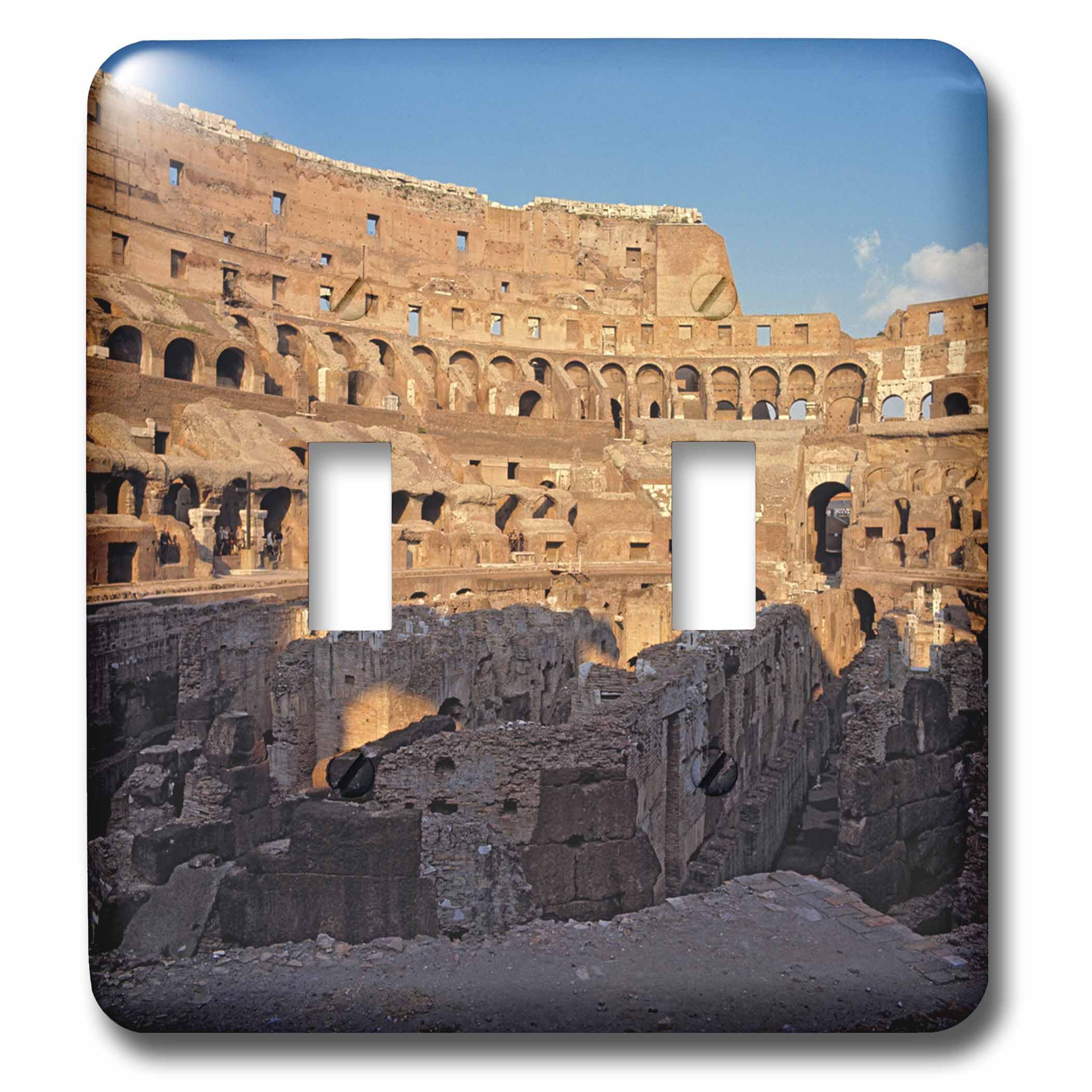 Interrupteur Colisée de Rome 3dRose pour salon et bureau élégant