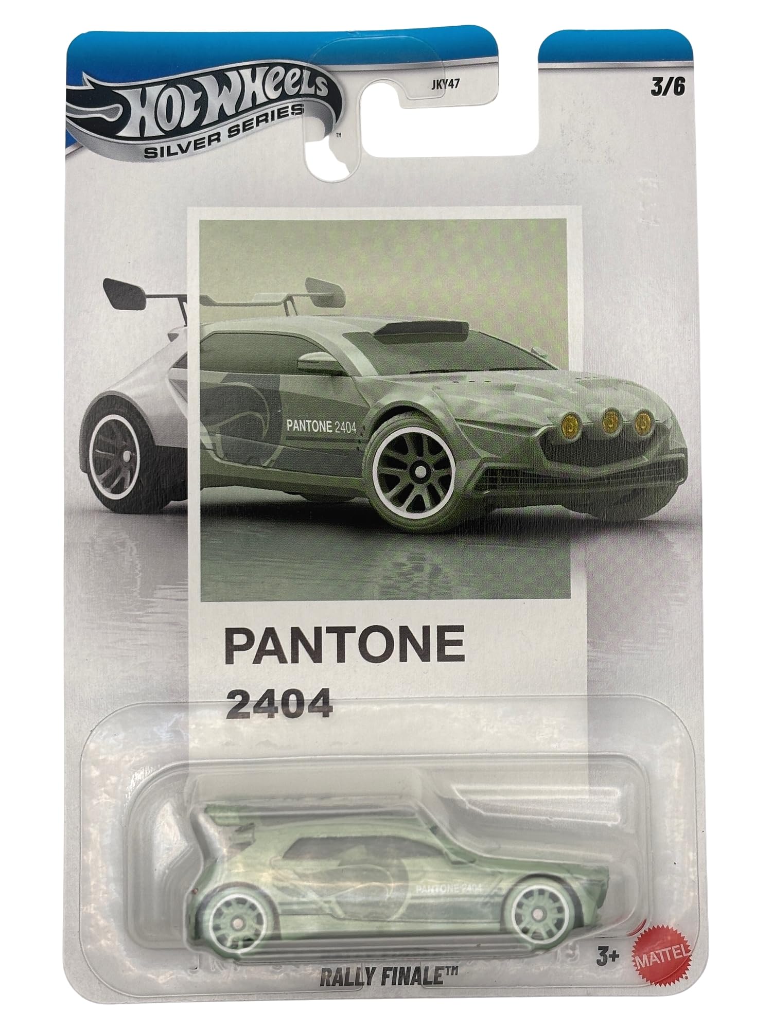 Hot Wheels Silver Series Pantone Voiture ou Camion (styles variables) | Véhicule miniature à l'échelle 1:64, couleurs classiques et emballage artistique, JKY47