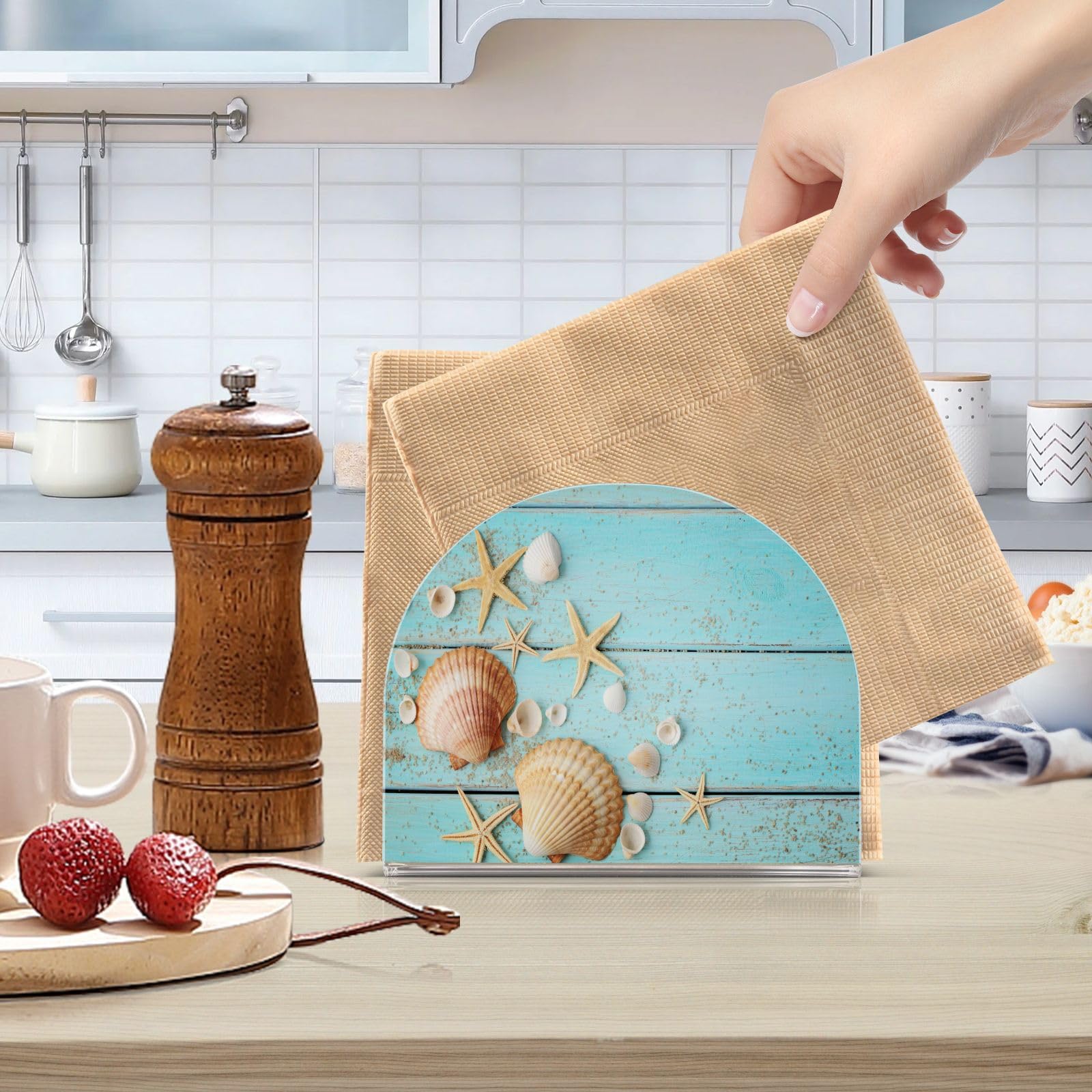 Portatovaglioli Colorati Cosmoplast - Confezione Da 6 Pezzi Per Tavola - Foto 7