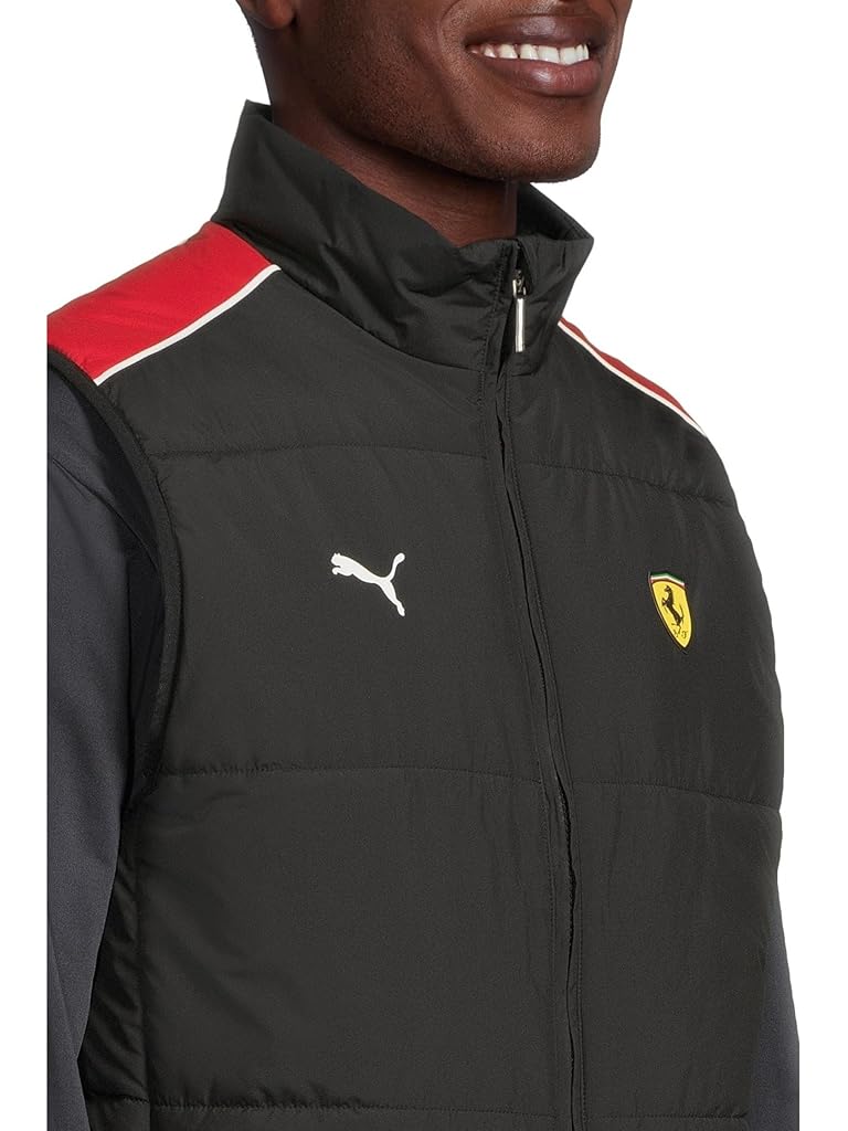 Black PUMA Scuderia Ferrari Mt7 Padded Vest