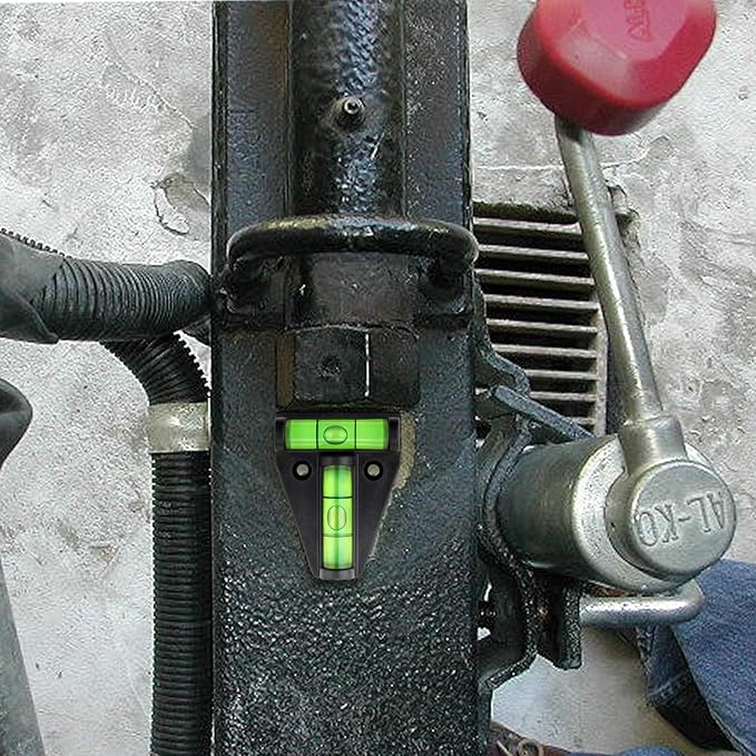 4 Piezas Nivel T Magnético para RV, Nivel de Burbuja para Camper miniatura 5