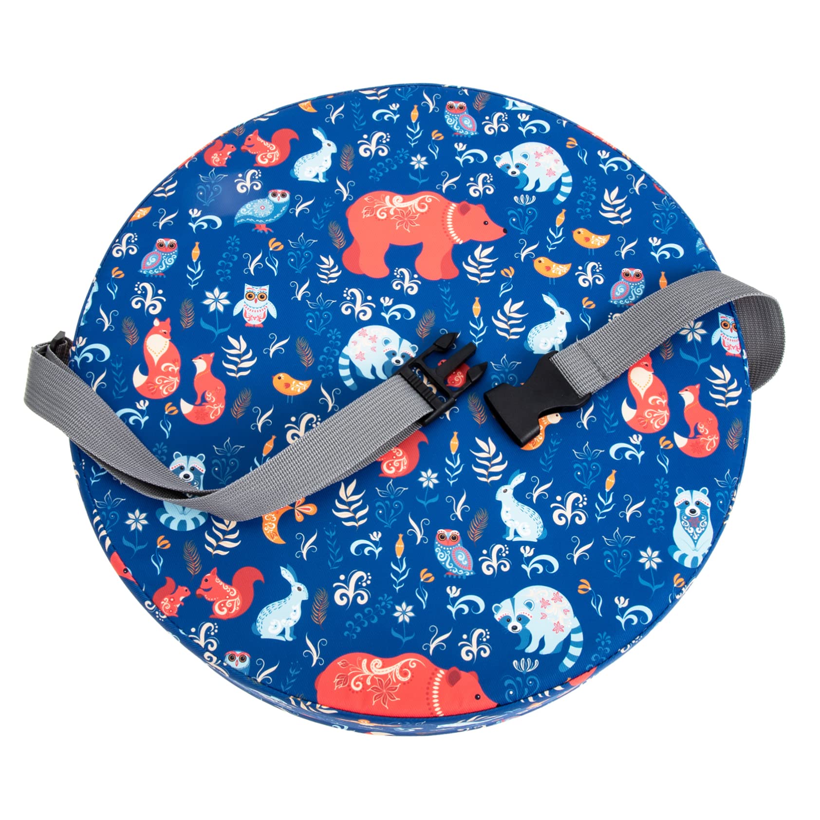 Asiento Elevador Cojín Redondo Azul, Mesa de Comedor Infantil