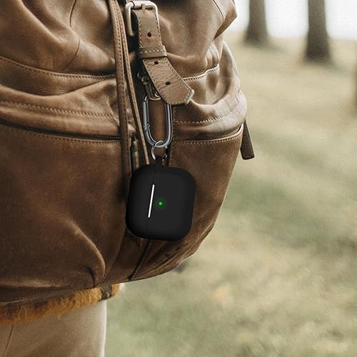 Vista 28 de Funda para AirPods 3, accesorios de protección de silicona con llavero y kit de limpiador compatible con AirPod de 3ª generación 2021 para mujeres