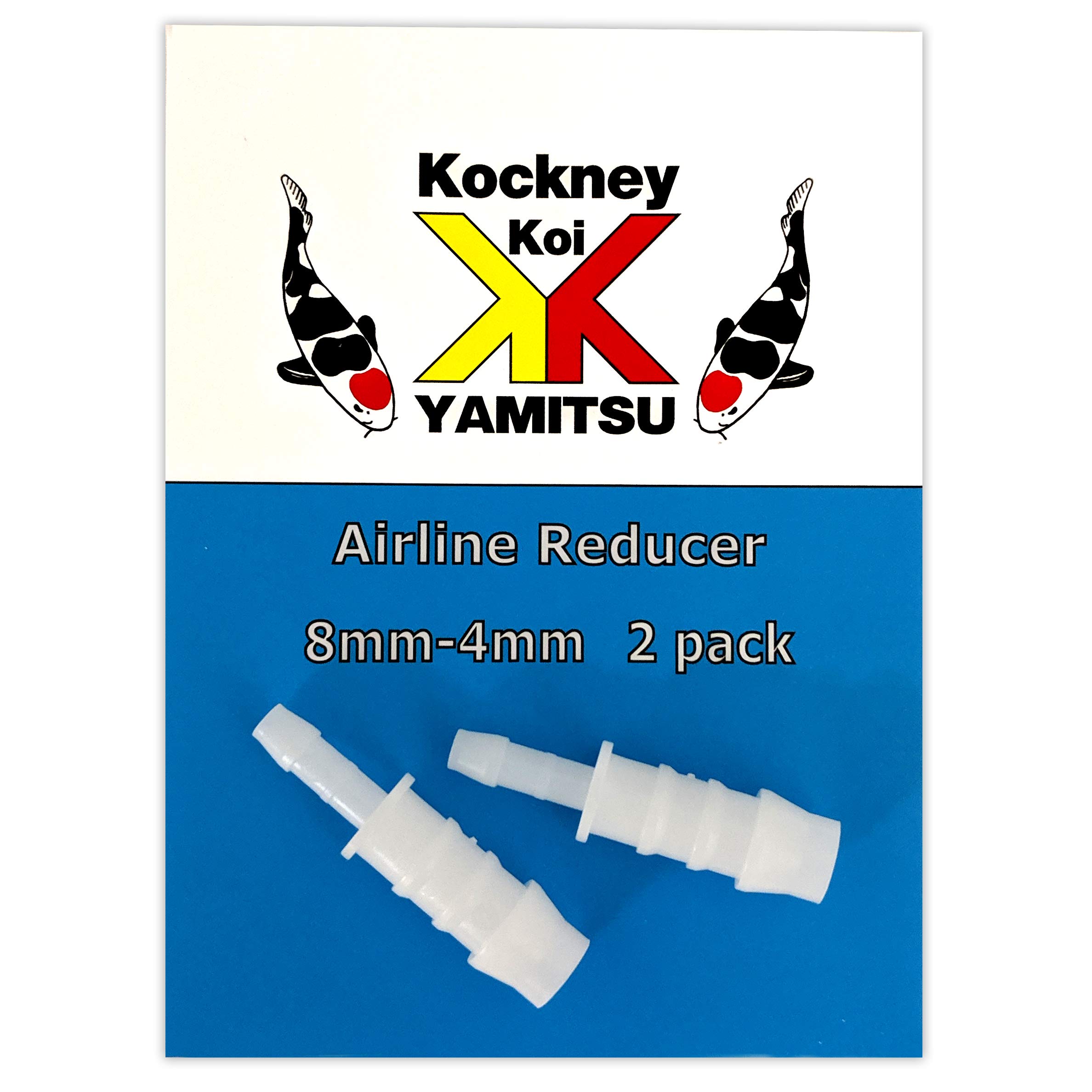 Yamitsu Kockney Koi 8Mm-4Mm Airline Reducer - 2 Pack