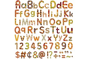 Faccito Fall Letters Bundle: Autumn Classroom Decorations