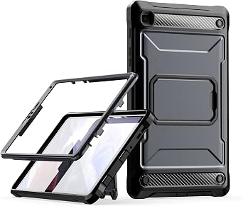 Case for Samsung Galaxy Tab A7 Lite 8.72021 SM-T220/T225-Heavy Duty Rugged Shockproof Protective Cover-360 Full Body StandGrey