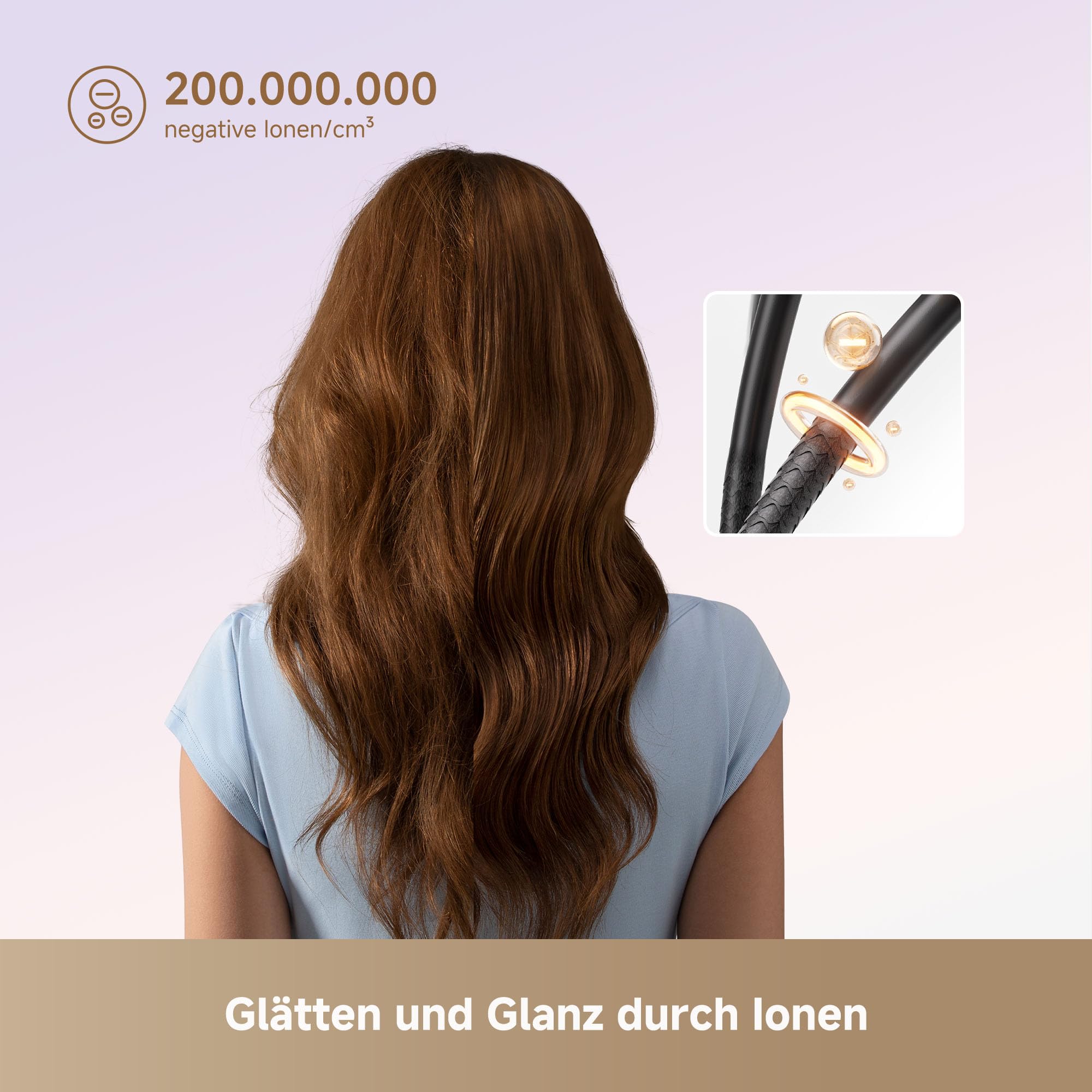 DREAME Mini Flow, Highspeed-Haartrockner, 270 g, Glättdüse Reiseföhn