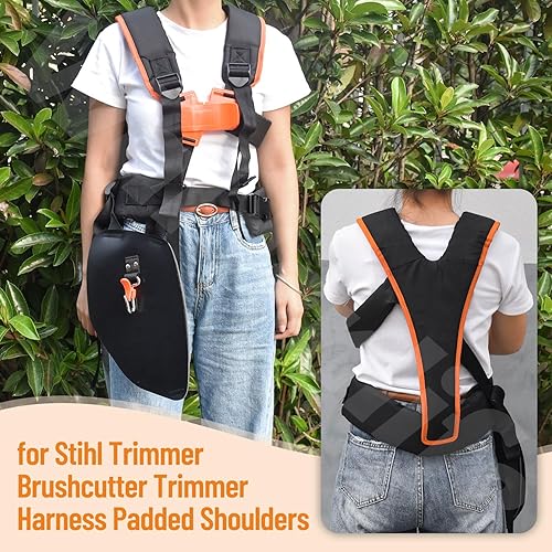 Miniatura 5 de 4119 710 9001 Arnés completo para recortadoraarnés acolchado hombros para recortadora Stihl  Desbrozadora Arnés acolchado Hombros 4119 710 90129001