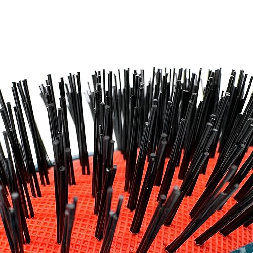 Miniatura 5 de Phillips Brush 5000 - Cepillo de pelo con cojín de tamaño completo con diseño de flores, color verde azulado, cerdas de nailon para mujer