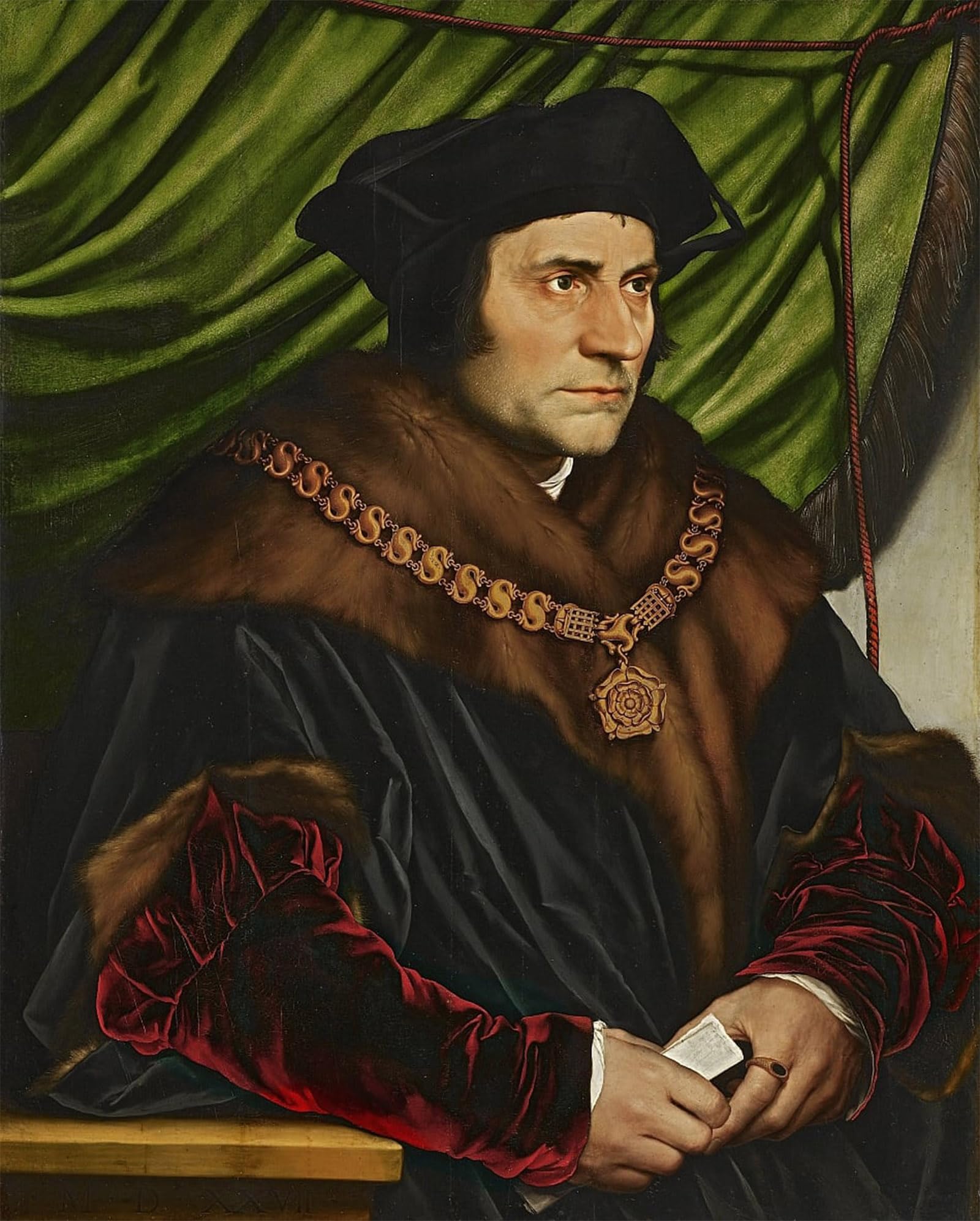 POSTERIIk Famous Animal Posters Vintage Picture Sir More by Hans Holbein Der Jüngere Modern Wall Decor for Home Decor 60x90cm