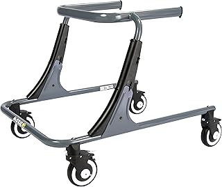 Inspired by Drive Mobility Aid Moxie GT Gait Trainer, Sword Gray, Large