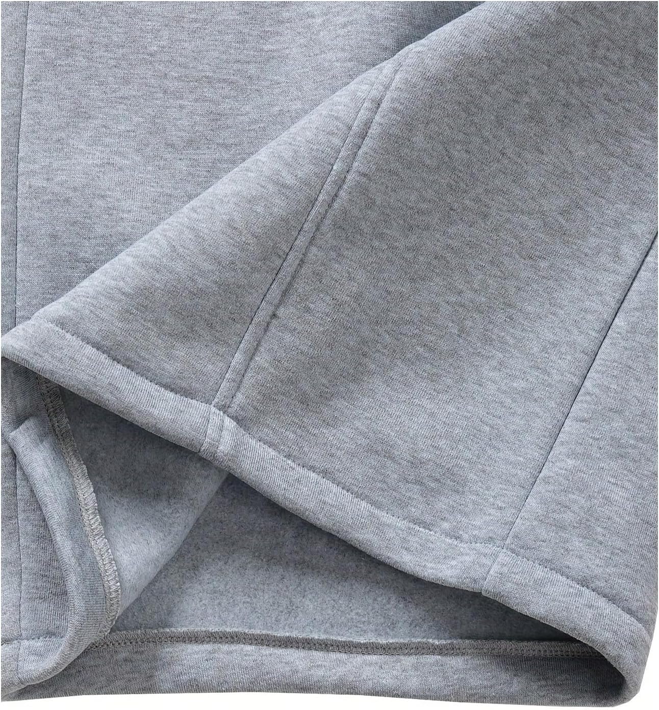 Men's Baggy Sweatpants Drawstring Elastic Waist Wide Leg Sports Track Pants Workout Long Trousers with Pockets