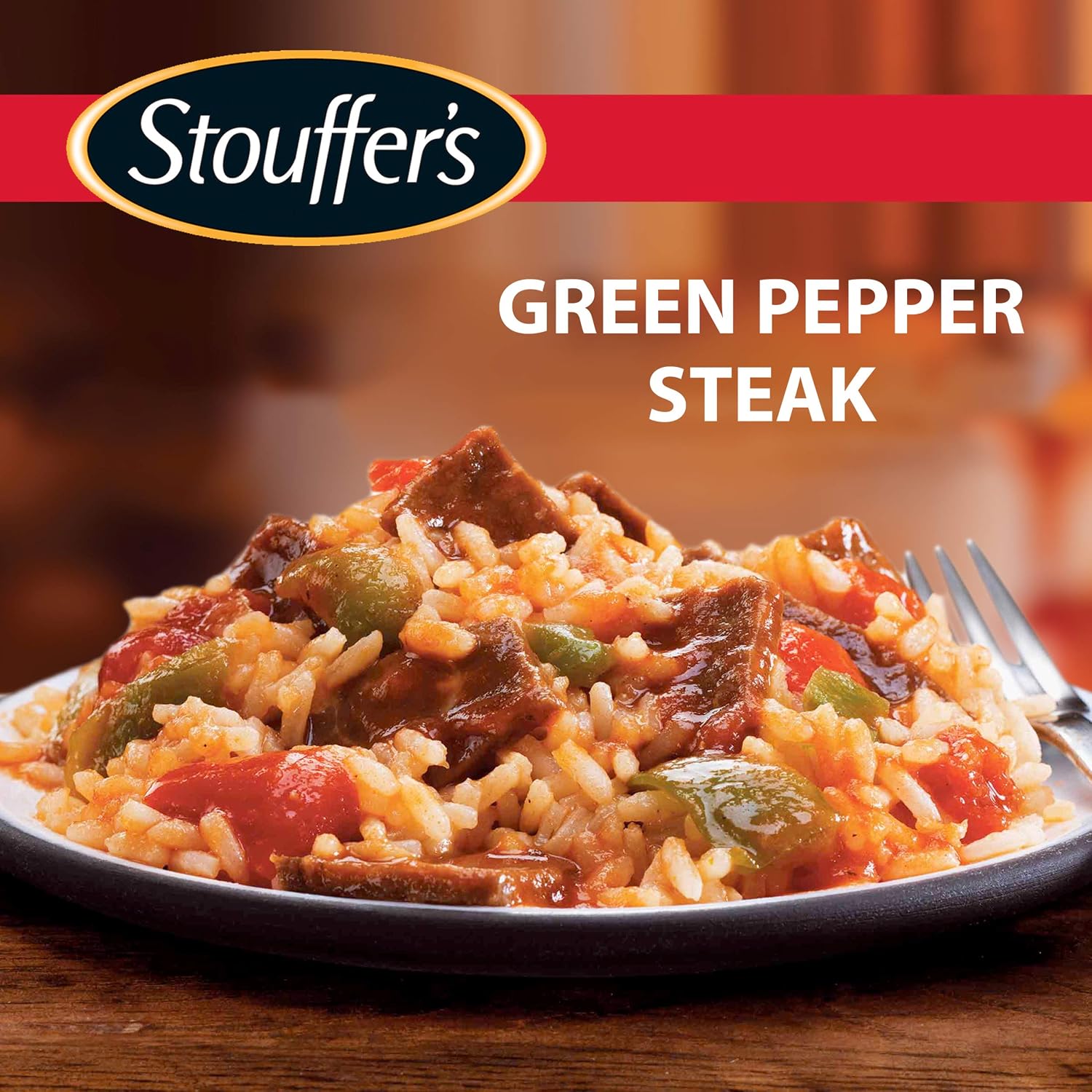 STOUFFER'S Green Pepper Steak, Frozen Meal