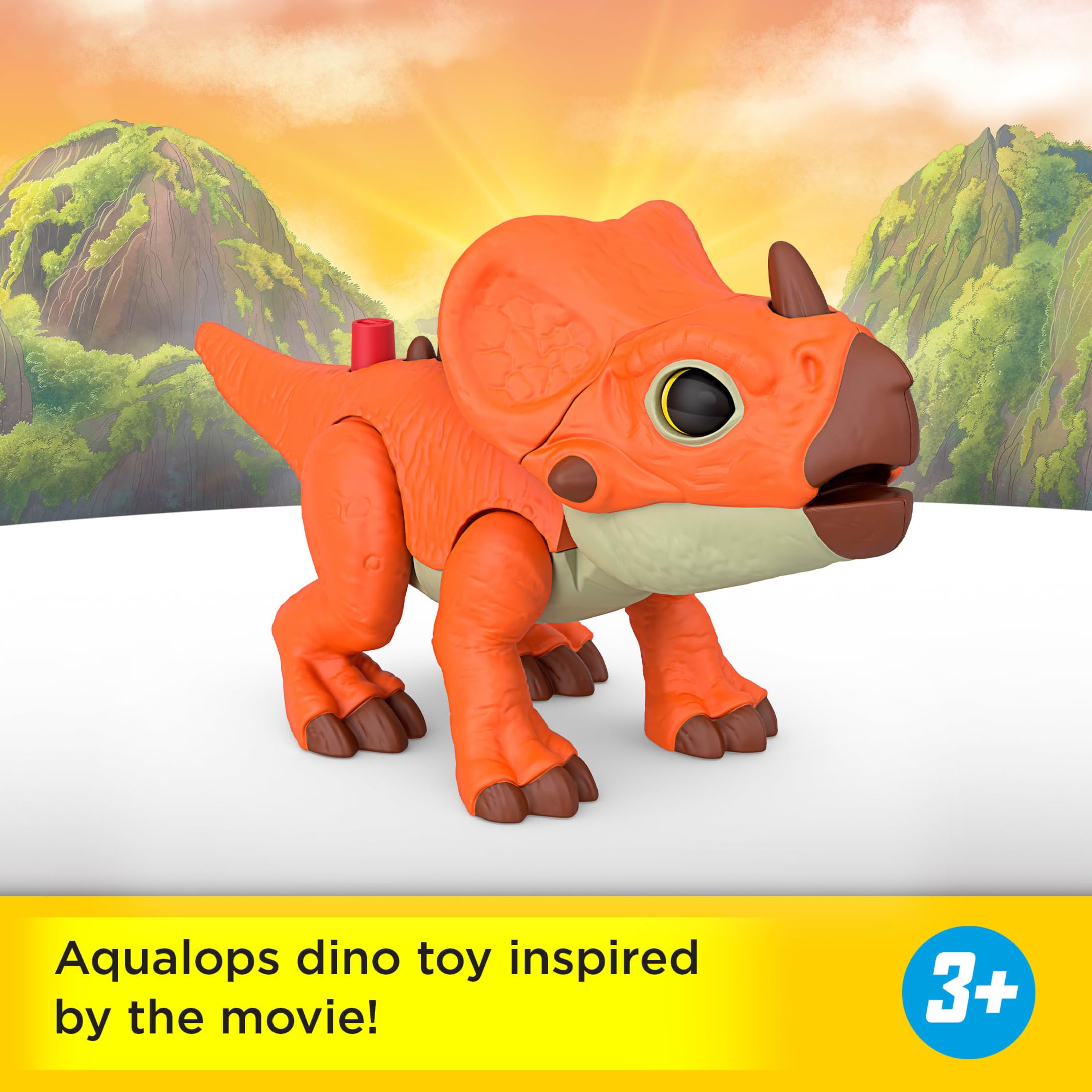 Fisher-Price Imaginext Jurassic World: Rebirth Dinosaur Action Figure with Kid-Activated Motion & Growing Spikes - Image 2