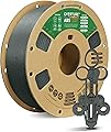 OVERTURE ABS Filament 1,75mm, Filament pour Imprimante 3D ABS 1kg (2,2lbs) Résistant à la Chaleur, Précision Dimensionnelle +/- 0,02 mm, Compatible avec la Plupart des Imprimantes FDM (Diamant Gris)