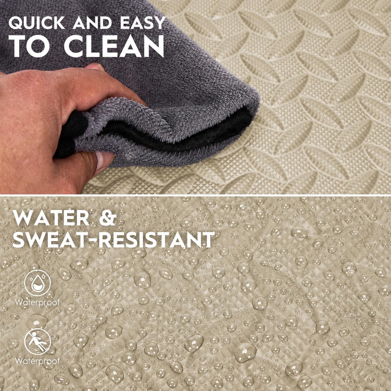 EVA Foam Floor Tiles - Exercise & Yoga Mats -4