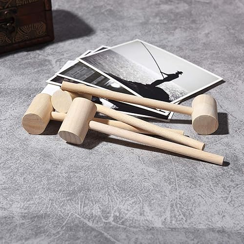 Miniatura 6 de 18 piezas de martillos de cangrejo de madera de langosta mariscos