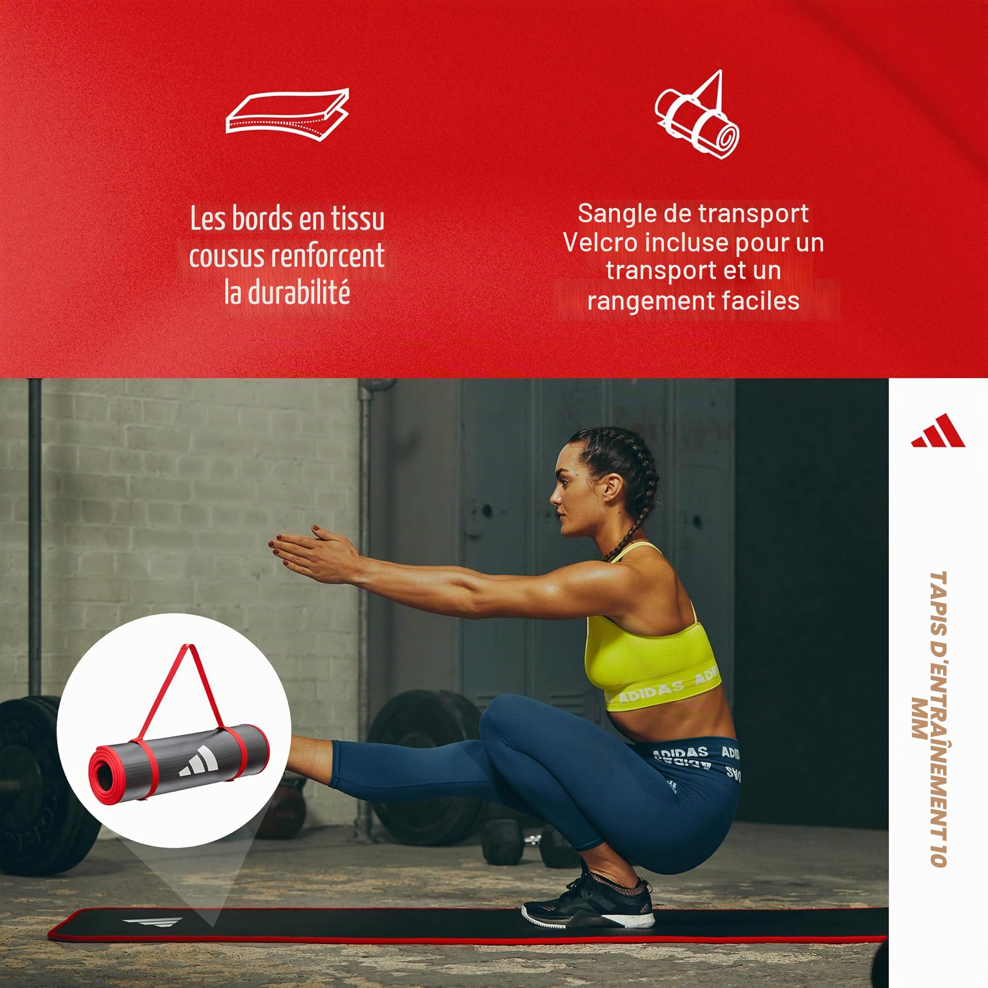 adidas Tapis d'entraînement