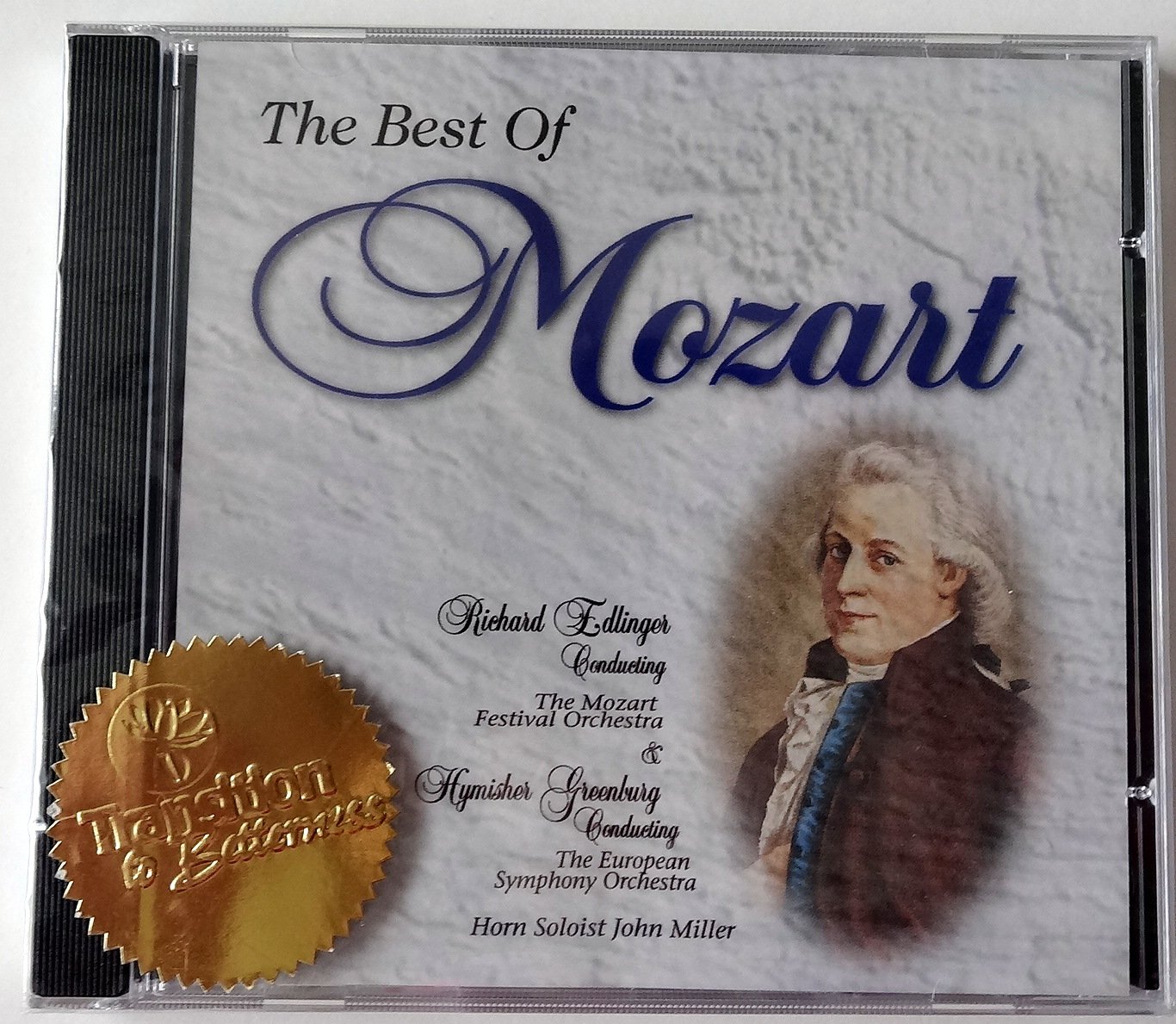 Best of Mozart [Audio CD] Mozart; Edlinger; Greenburg and Miller