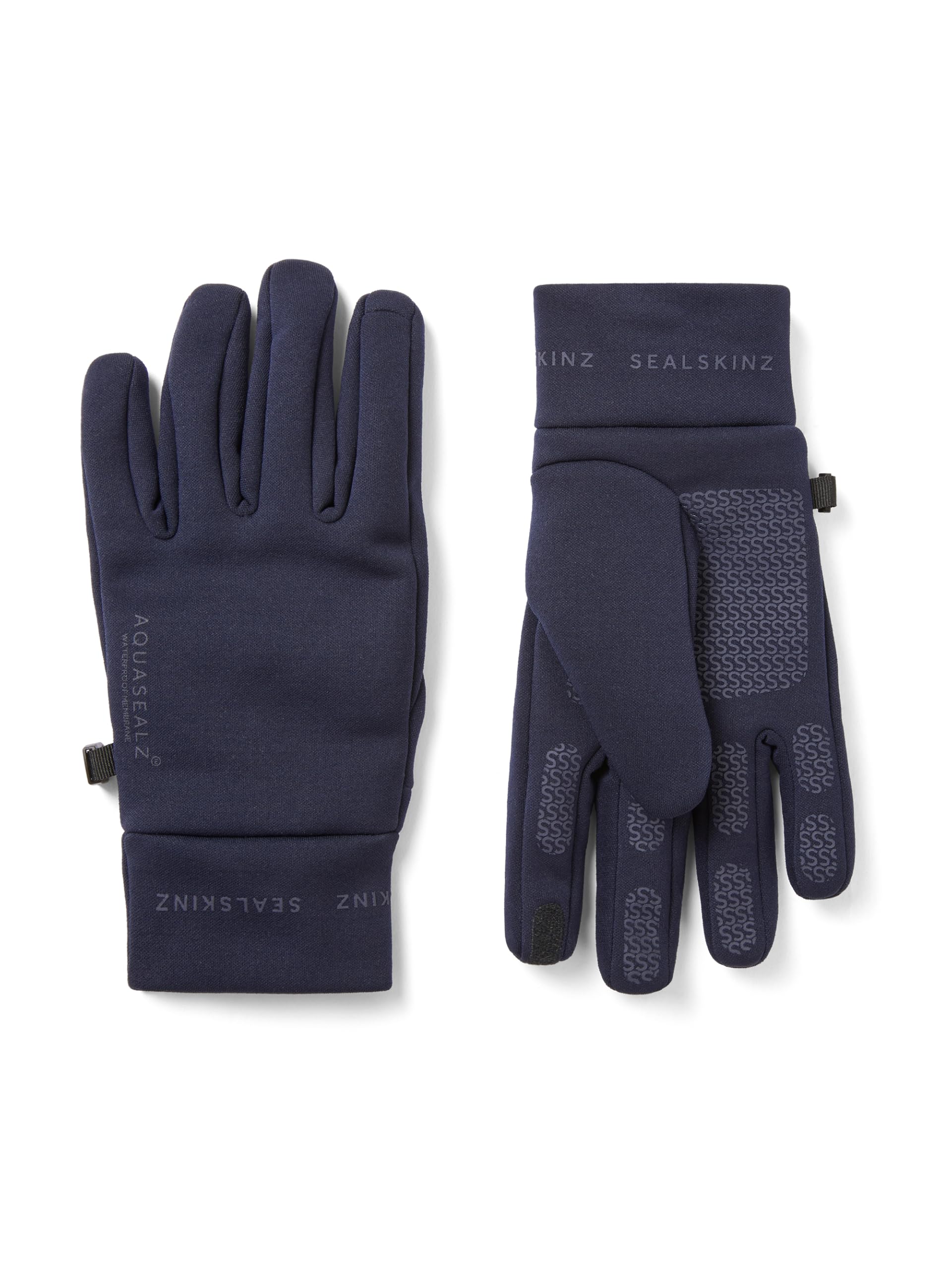 SEALSKINZ | Acle | Guanto in nano pile idrorepellente | Leggero e compatibile con touchscreen | Fornisce protezione isolante | XL Blu Navy