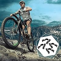 Vista 7 de 12 unids Junta de goma para manillar de bicicleta de 22.21.000 in a 1.252 in para manillar de bicicleta, espaciador de cuña de manillar