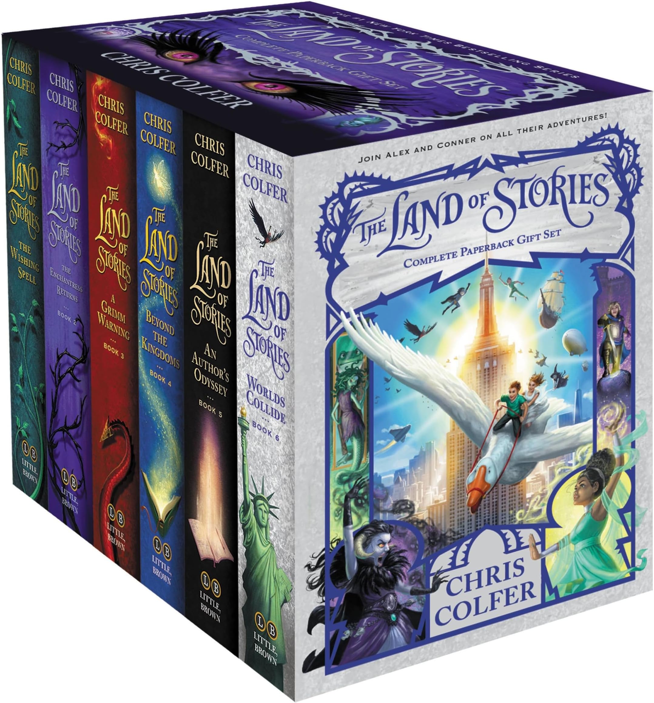 The Land of Stories Complete Paperback Gift Set