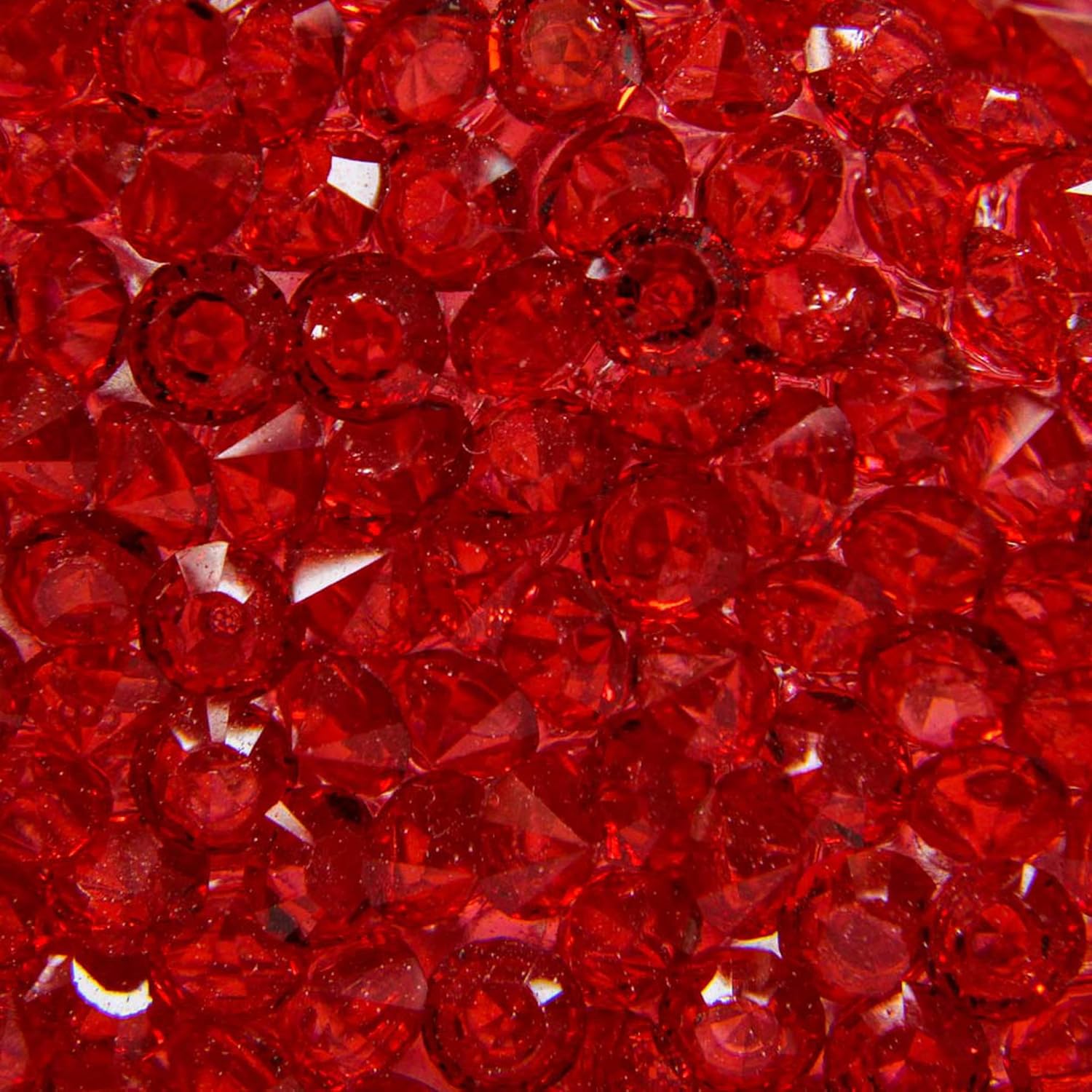 Sparkles Home Pet Bed, Sparkling Rhinestones, Soft, Comfortable Velvet, for Lounging Dogs, Cats, Pets, Red, Small, Sold Individually