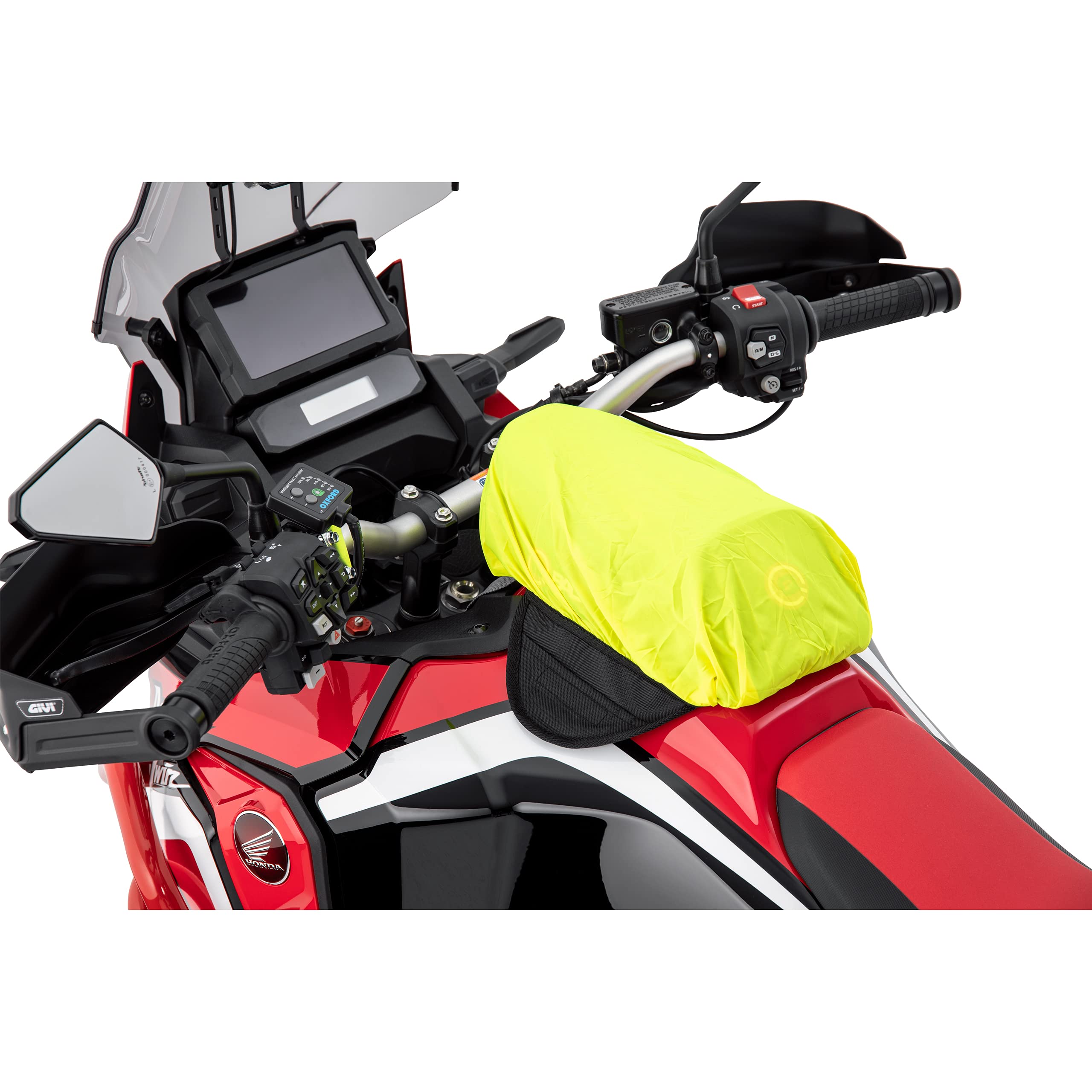 QBag Sacoche de Réservoir Magnétique pour Moto ST16, 3 Litres, Polyester, Noir