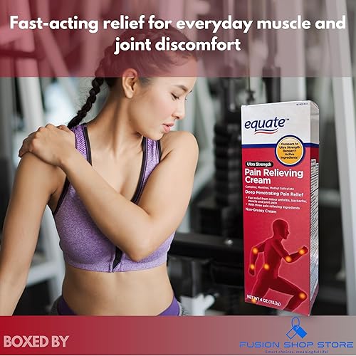 Miniatura 4 de Crema Ultra Strength de 4 onzas, tópico de acción rápida para alivio temporal (paquete de 1), en caja por Fusion Shop Store