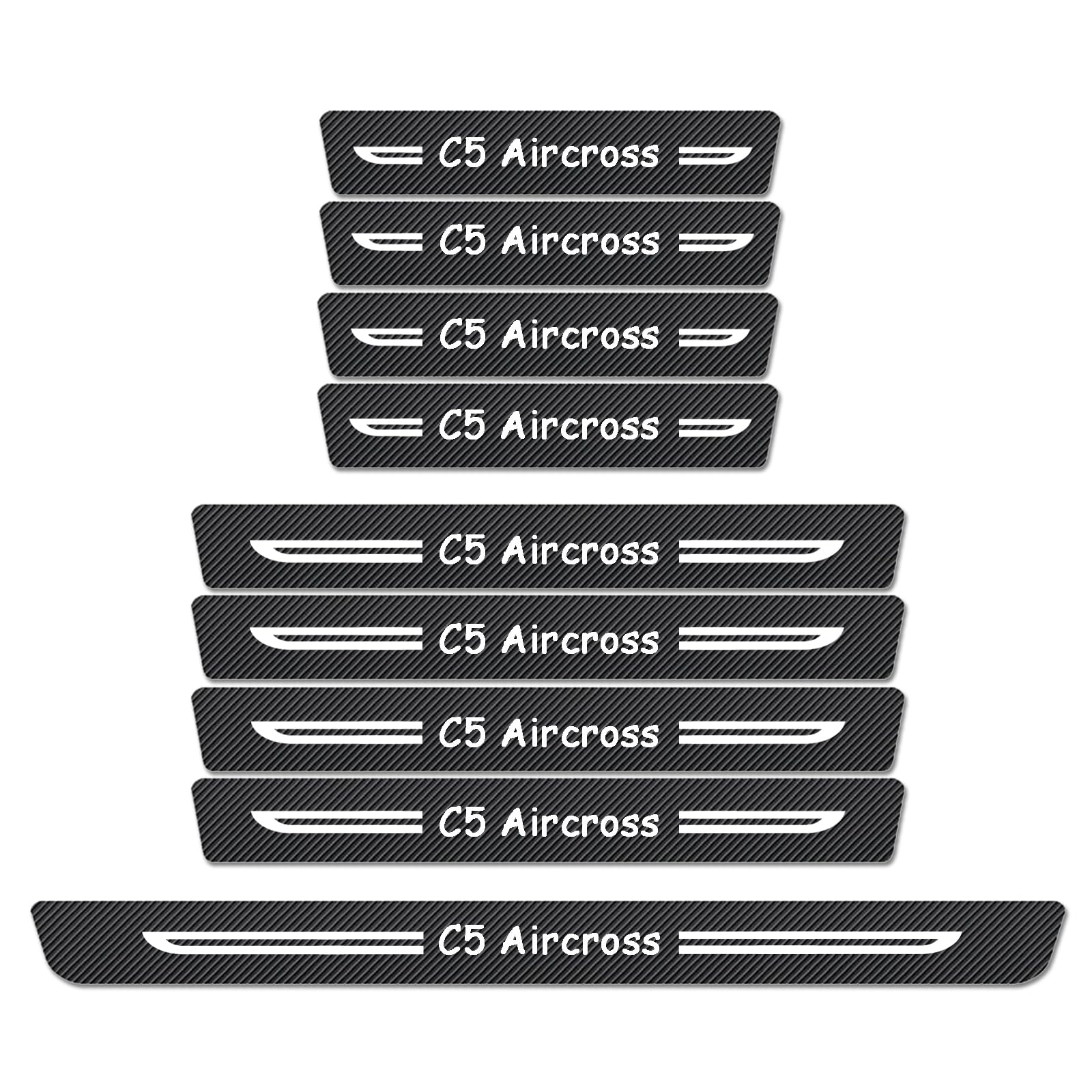 WXH97F Door Sill Protectors for Citroen C5 Aircross 2017-2026
