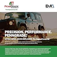 Vista 3 de Penn Grade 1 Aceite de engranajes multiusos clásico GL-4 SAE 80W-90, 1 cuarto de galón (1 unidad, 2 libras, 32 onzas líquidas) para transmisiones