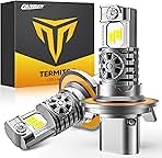 Upgraded H13/9008 Light bulb Hi/Low Beam, 40000LM 900% Super Bright, 6500K Cool White Fog Light Bulb,IP68 Waterproof, Real 1:1 Halogen Mini Size, Plug-N-Play, Pack of 2