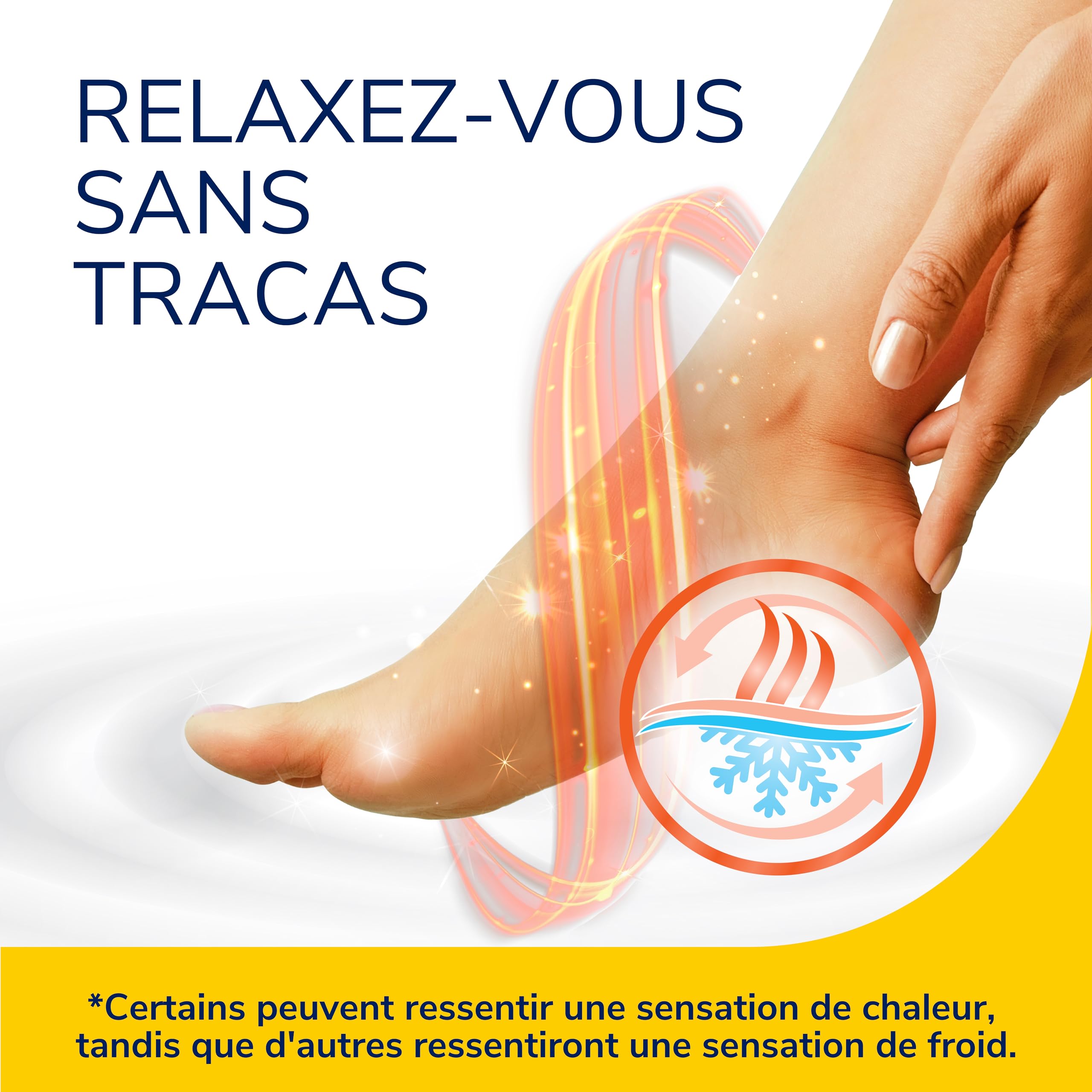 Dr. Scholl's Masque Pieds Apaisant et Revitalisant pour Pieds Fatigués et Douloureux - Chaussettes Hydratantes qui Adoucissent et Hydratent Grâce aux Sels d'Epsom, Menthol, Beurre de Karité et Lavande