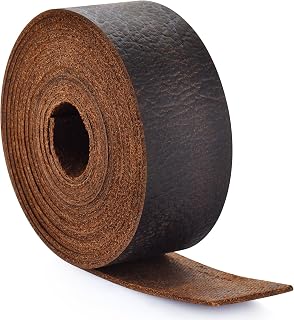 Full-Grain Leather Strap Strip for Crafts