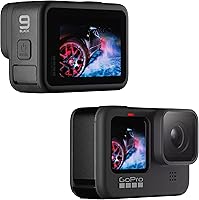 GoPro HERO9 Black - E-Commerce Packaging - Waterproof Action Camera with Front LCD and Touch Rear Screens, 5K Ultra HD...