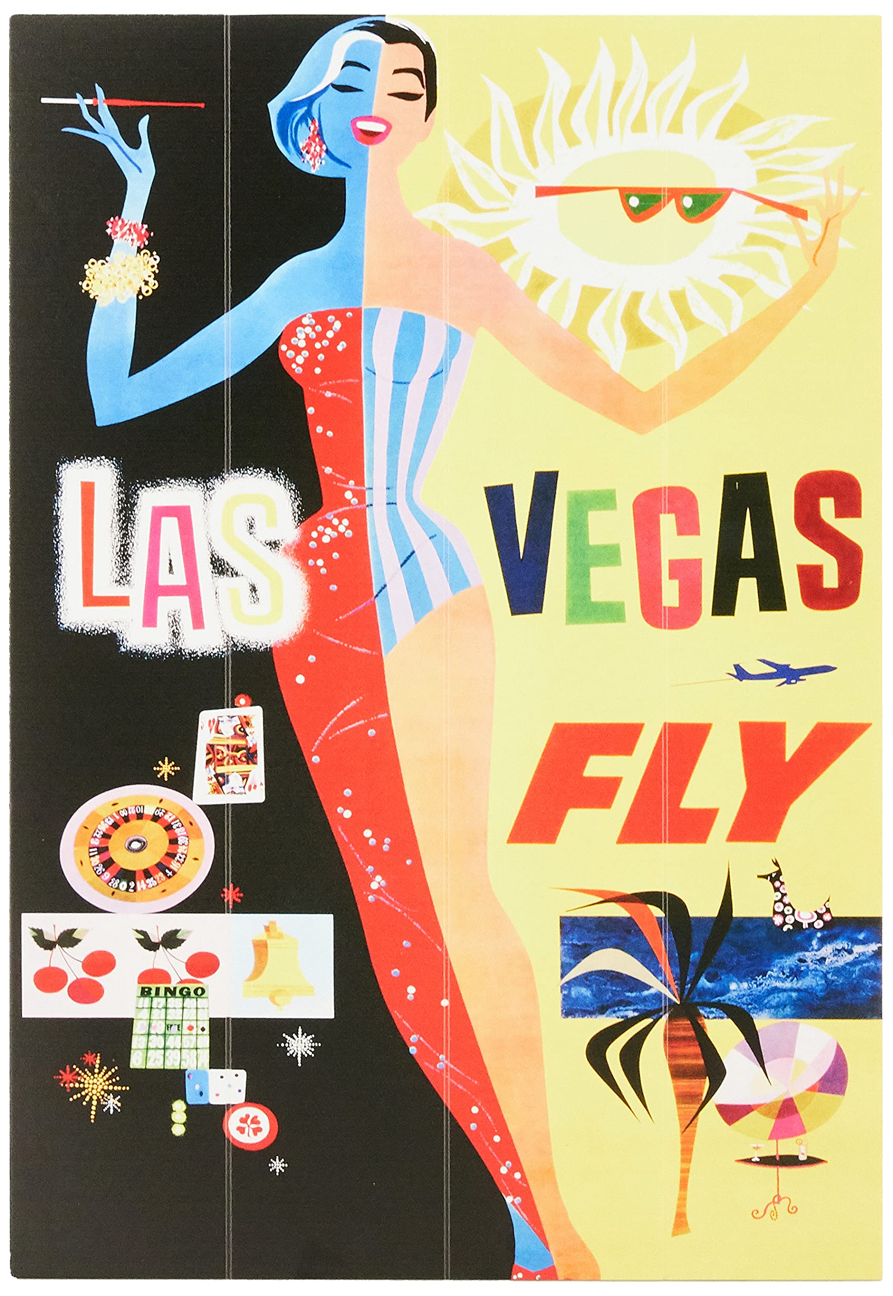 Piddix (Las Vegas 40 x 59cm Wooden Wall Art
