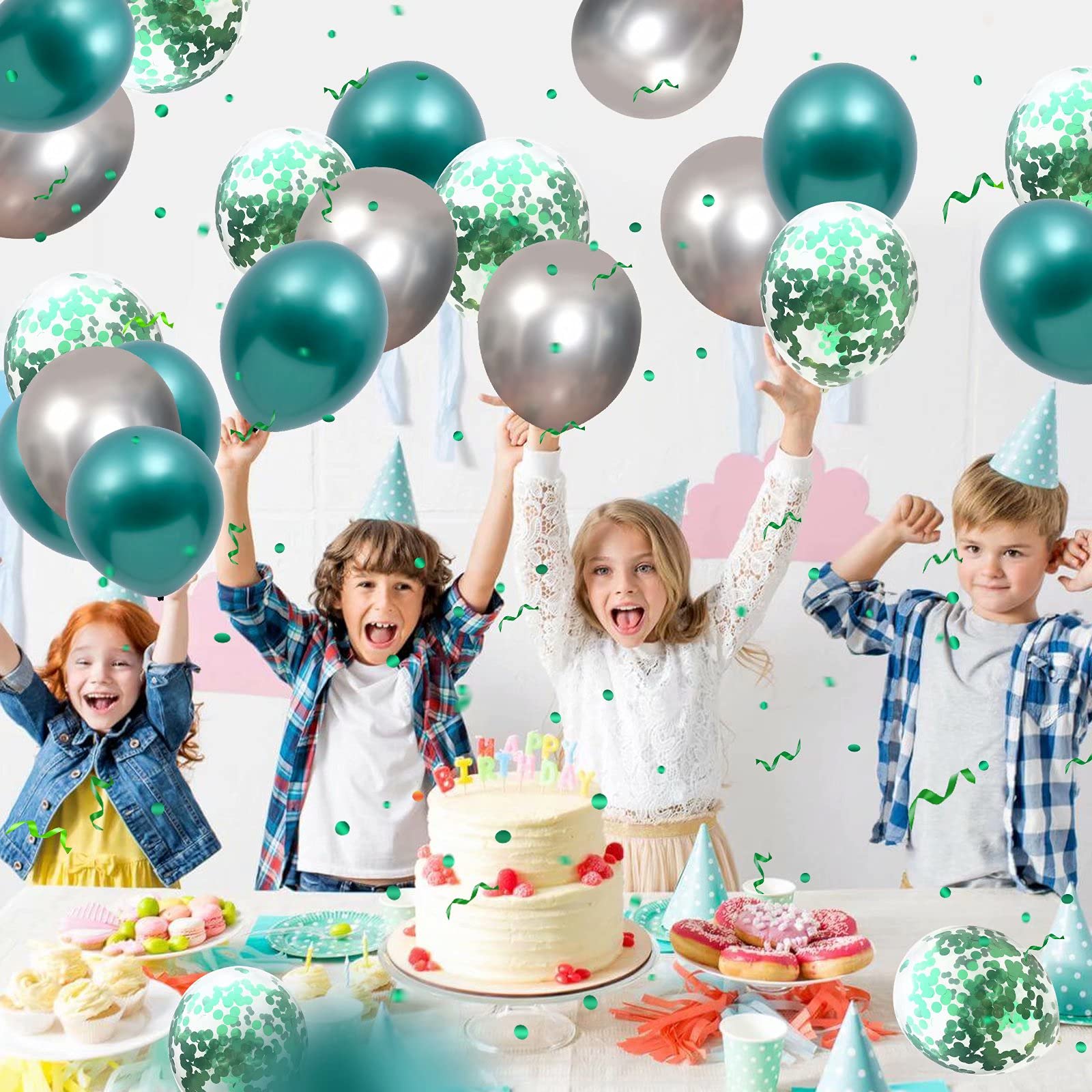 IRONIUM Superhelden Luftballons Set - 20-teilige Geburtstagsdeko Für 6-jährige Jungen