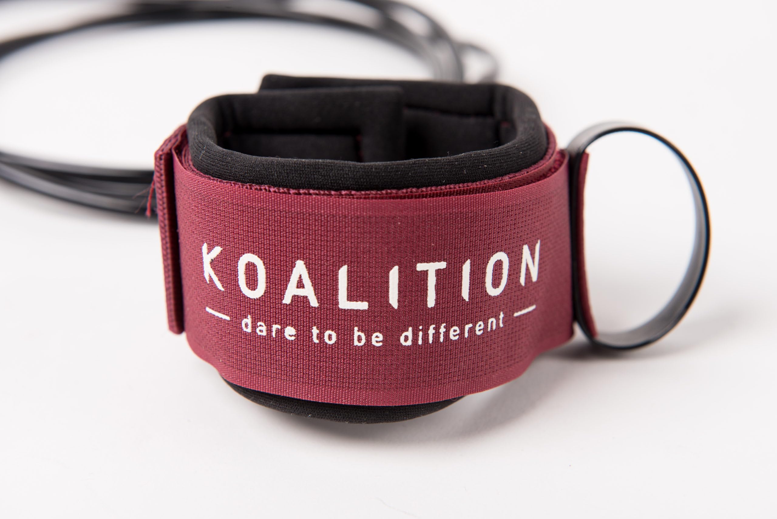 Koalition Surf Leash Invention - Waikiki Burgundy 6ft 7mm