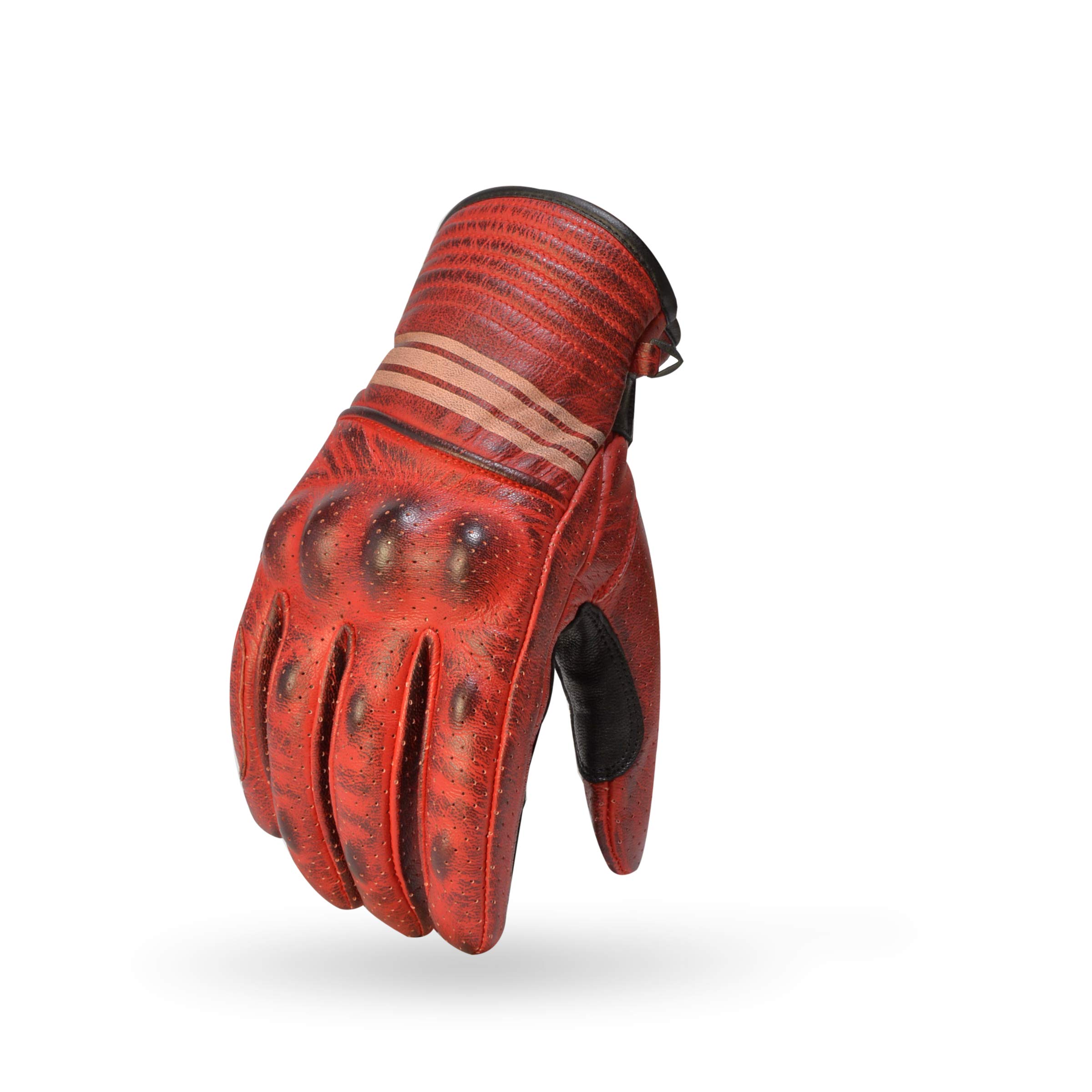 TORC TG58DOW25 Downey Red X-Large TORC TG58DOW25 Men's Classic Workman Street Motorcycle Gloves (Downey Red-XLarge),1 — view 12