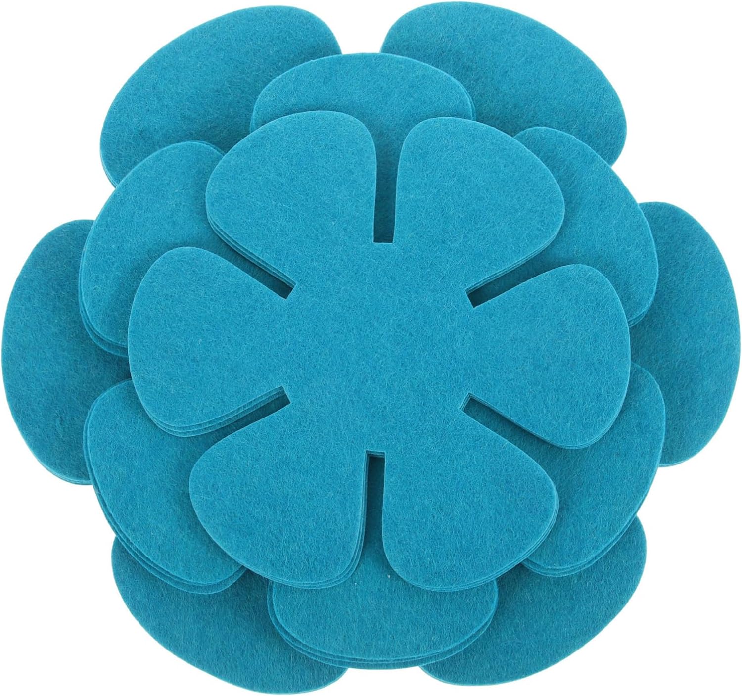 Luxshiny Pot Protective Pad 12X12 Inch Nonwoven Heat Resistant Pot and Pan Protectors for Stacking Non-Slip Table Mat Cushion to Prevent Scratches and Damage Kitchen Tableware Pads 12 Pack