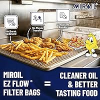 Vista 4 de Miroil RB6PS/12852 EZ Flow "Snap On" Bolsa Filtro