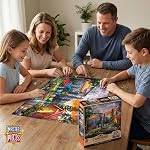 Bébé fanatique 32221: Côté camping - Camp de la vallée du pin 300Pc Puzzle Ezgrip