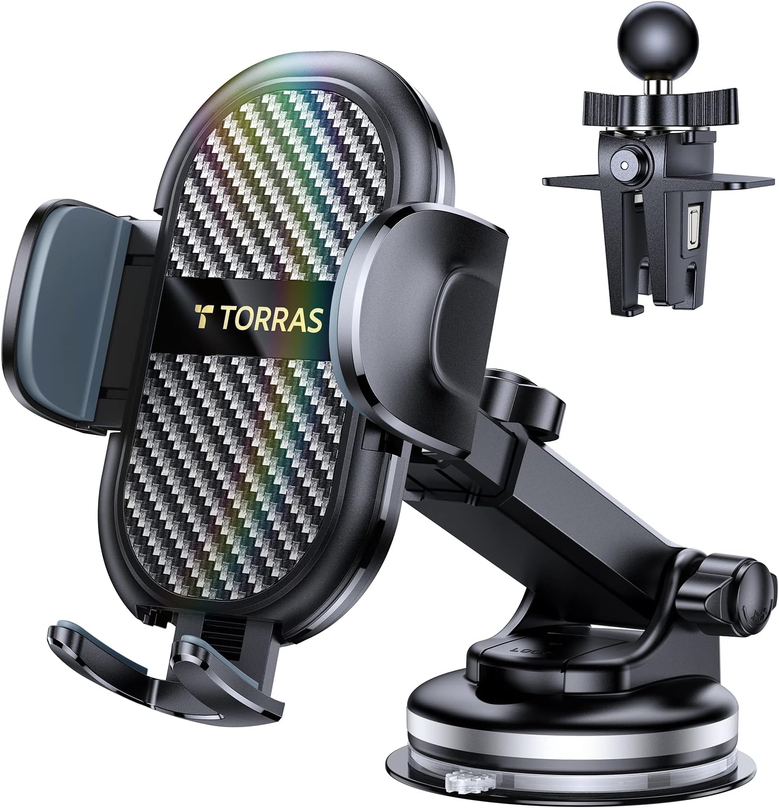 FLOVEME Windshield Car Phone Mount Cell Phone Holder for