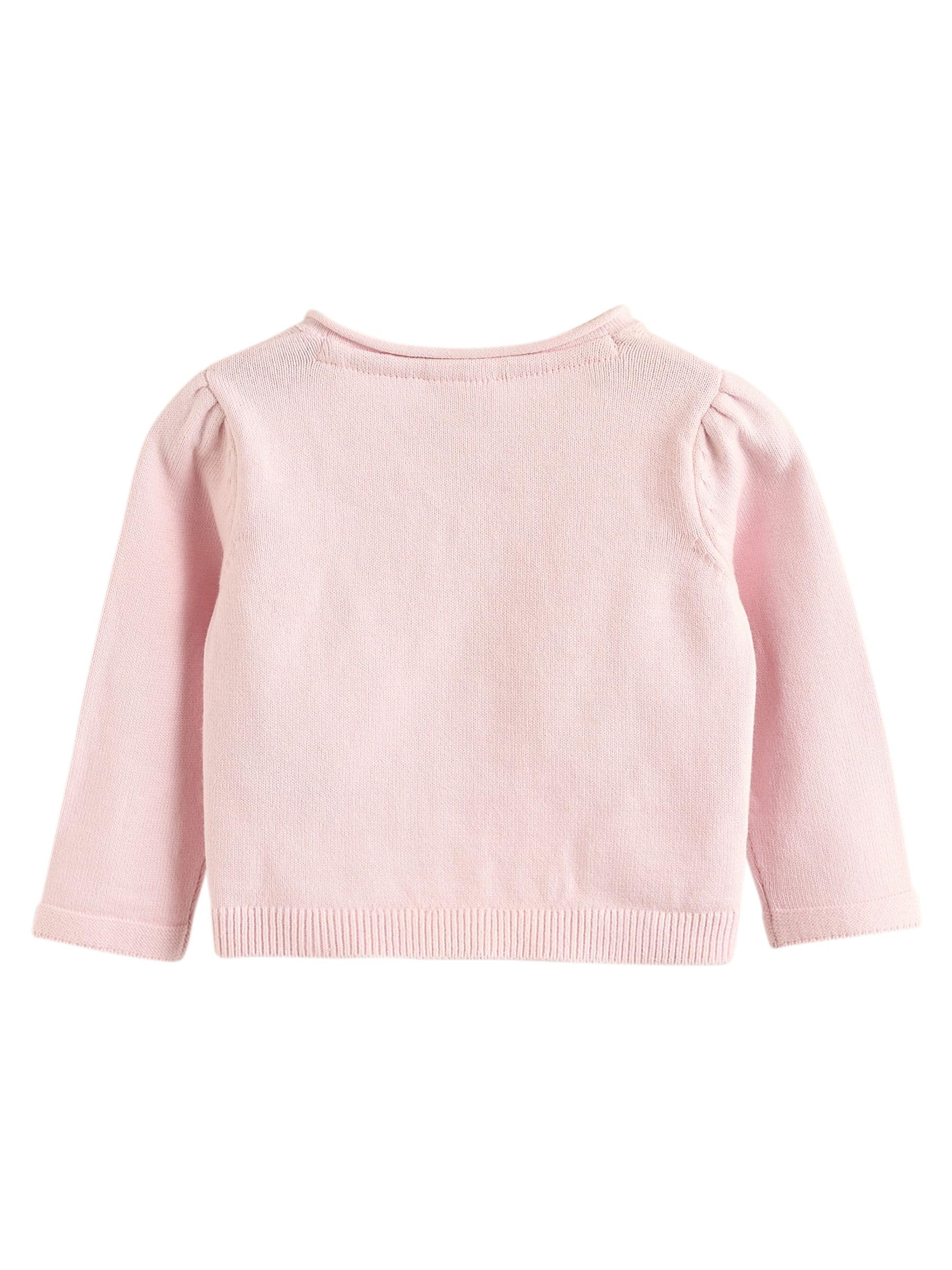 NEXT Bébé Fille Cardigan 100% Coton, Lot de 2