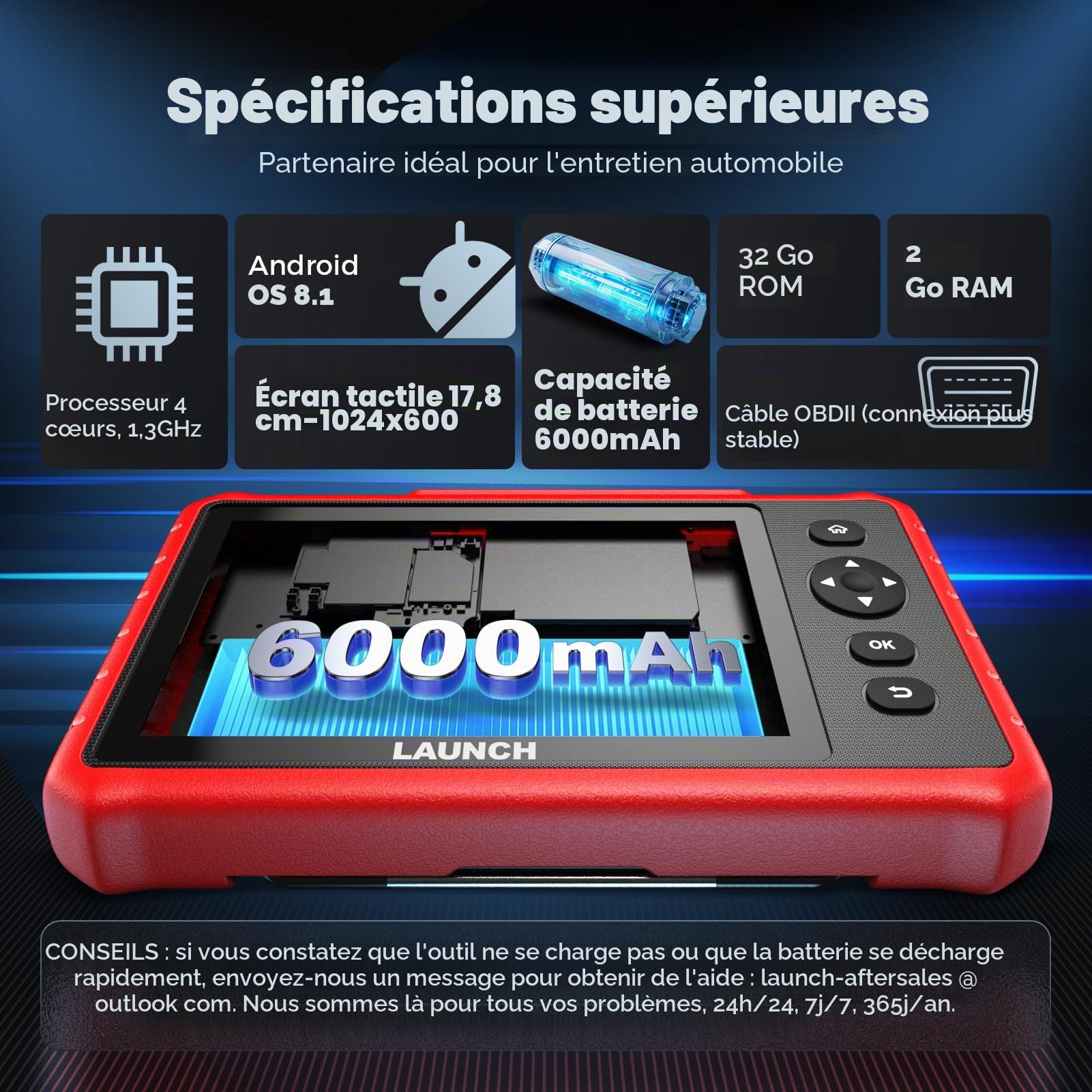 Launch CRP919X Lite Valise Diagnostic Auto Diagnostic Voiture