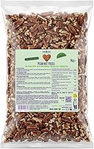 nut&me Natural Pecan Nuts in Pieces 1 kg | Fancy Variety, Caseless, Gluten, Additives | Ideal for Baking, Yogurt, Granola, Salads and Sweet Recipes