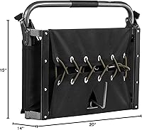 Vista 14 de Cascade Mountain Tech Asiento de estadio extra ancho